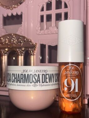 Sol de Janeiro Rosa Charmosa Cream & 91 Perfume Mist Duo